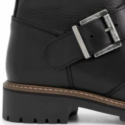 Travelin Silkeborg - Leren Outdoorlaars - Dames - Wol Gevoerd - Zwart - Maat 38 -Dames-schoenen Verkoop 550x563 5