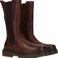 Mustang Chelsea Boot Bruin/Cognac -Dames-schoenen Verkoop 550x569 4