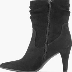 Graceland Zwarte Enkellaars Hoge Hak - Maat 38 -Dames-schoenen Verkoop 550x573 4