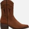 Ann Rocks Ann Rocks Cowboy Laarzen Cognac Suede - Maat 39 1 Ann Rocks Ann Rocks Cowboy Laarzen Cognac Suede - Maat 39 -Dames-schoenen Verkoop 550x575 1