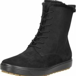 Ecco Soft 7 Tred W Veterboots Zwart - Maat 37 -Dames-schoenen Verkoop 550x575 7