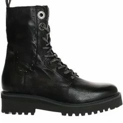 Piedi Nudi Veterboots Dames / Laarzen / Damesschoenen - Leer - 2702-02.01PN Led - Zwart - Maat 41 -Dames-schoenen Verkoop 550x586 6