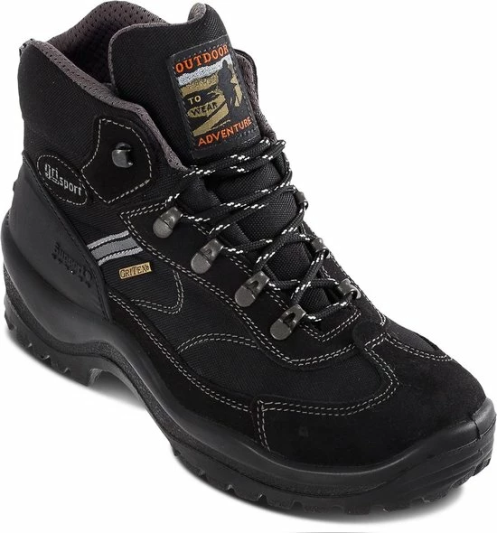 Grisport Torino Mid Wandelschoenen Unisex - Black - Maat 47 4 Grisport Torino Mid Wandelschoenen Unisex - Black - Maat 47 - Afbeelding 2