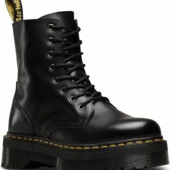 Dr. Martens Jadon Unisex Veterboots - Zwart - Maat 41 -Dames-schoenen Verkoop 550x591
