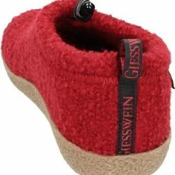 Giesswein VENT - Volwassenen Dames Pantoffels - Kleur: Rood - Maat: 40 -Dames-schoenen Verkoop 550x601 3