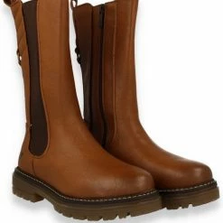 Mustang Chelsea Boot Bruin/Cognac -Dames-schoenen Verkoop 550x603 3