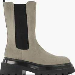 Oxmox Taupe Chelsea Boot - Maat 36
