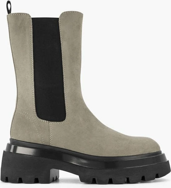 Oxmox Taupe Chelsea Boot - Maat 36 3 Oxmox Taupe Chelsea Boot - Maat 36