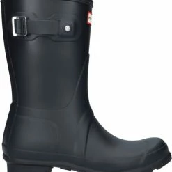 Hunter Dames Regenlaarzen Womens Original Short - Blauw - Maat 38 -Dames-schoenen Verkoop 550x607 2
