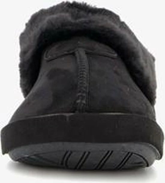 Thu!s Dames Pantoffels - Zwart - Maat 38 - Sloffen 4 Thu!s Dames Pantoffels - Zwart - Maat 38 - Sloffen - Afbeelding 2