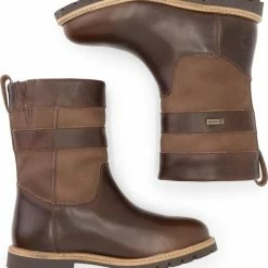 Travelin' Tallinn Dames Outdoorlaarzen - Waterdicht En Ademend - Wol Gevoerde Wandellaars - Donkerbruin Leer - Maat 43 -Dames-schoenen Verkoop 550x609