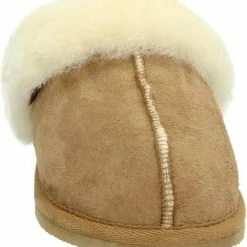 Shepherd Jessica Dames Pantoffels - Chestnut - Maat 40 -Dames-schoenen Verkoop 550x612 1