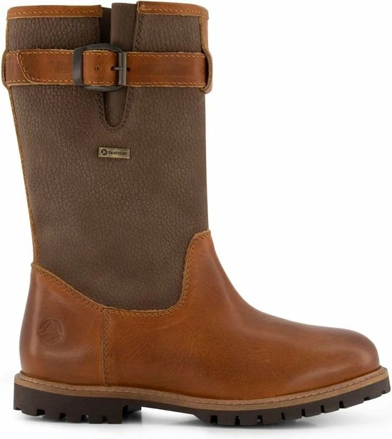 Travelin' Konstanz Dames - Leren Outdoorlaarzen - Waterdicht En Ademend - Laars - Bruin Leer - Maat 40 3 Travelin' Konstanz Dames - Leren Outdoorlaarzen - Waterdicht En Ademend - Laars - Bruin Leer - Maat 40