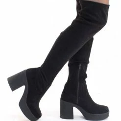 POSH By Poelman Lange Laars - Vrouwen - Zwart - Maat 39