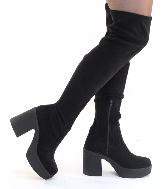 POSH By Poelman Lange Laars - Vrouwen - Zwart - Maat 39 3 POSH By Poelman Lange Laars - Vrouwen - Zwart - Maat 39