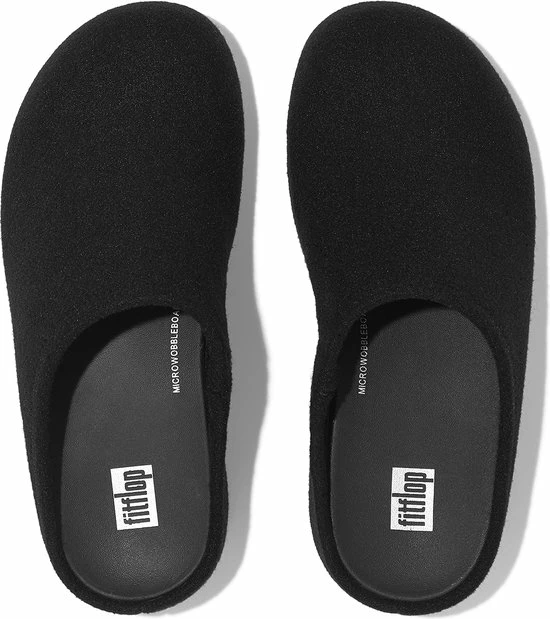FitFlop Shuv Dames Pantoffels - Zwart - Maat 38 15 FitFlop Shuv Dames Pantoffels - Zwart - Maat 38 - Afbeelding 13