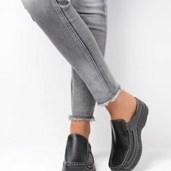 Wolky Comfortschoenen Roll Slide Zwart Leer 43 Wolky Comfortschoenen Roll Slide Zwart Leer -Dames-schoenen Verkoop 550x620