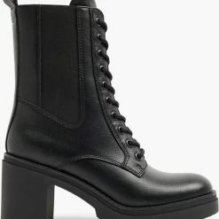 Graceland Zwarte Hoge Veterboot - Maat 39 -Dames-schoenen Verkoop 550x625 1