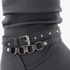 Blue Box Dames Enkellaarsjes - Zwart - Maat 39 -Dames-schoenen Verkoop 550x629 2