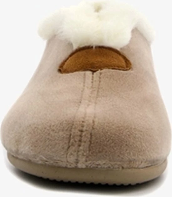 Hush Puppies Dames Pantoffels Beige - Beige - Maat 38 - Sloffen 4 Hush Puppies Dames Pantoffels Beige - Beige - Maat 38 - Sloffen - Afbeelding 2