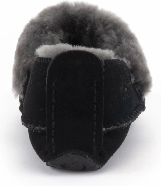 Warmbat Barrine Suede Dames Pantoffels - Black - Maat 42 5 Warmbat Barrine Suede Dames Pantoffels - Black - Maat 42 - Afbeelding 3