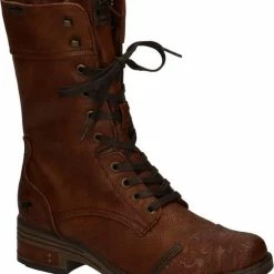 Mustang Dames Veterboot - Cognac - Maat 40 49 Mustang Dames Veterboot - Cognac - Maat 40 -Dames-schoenen Verkoop 550x647 3