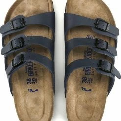 Birkenstock Florida BF WB Narrow Dames Slippers - Blue - Maat 40 23 Birkenstock Florida BF WB Narrow Dames Slippers - Blue - Maat 40 -Dames-schoenen Verkoop 550x647 4