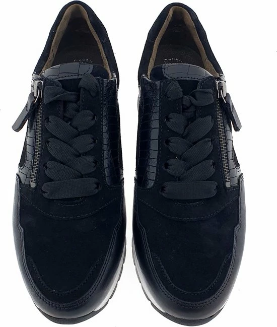 Gabor 96.438 Dames Sneakers - Zwart - Maat 38 20 Gabor 96.438 Dames Sneakers - Zwart - Maat 38 - Afbeelding 18