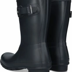 Hunter Dames Regenlaarzen Womens Original Short - Blauw - Maat 38 -Dames-schoenen Verkoop 550x651 2