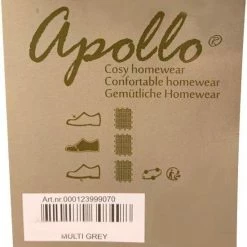 Apollo Sloffen - Pantoffels Dames - Pantoffels - Sloffen Dames - Instap Sloffen - Zacht - Fluffy - Grijs - Maat 41/42 -Dames-schoenen Verkoop 550x651 3