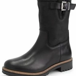 Travelin' Gyland Leren Dames Laarzen - Wol Gevoerde Laars - Zwart Leer - Maat 39 -Dames-schoenen Verkoop 550x652 7
