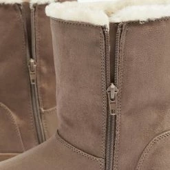 Graceland Beige Boot Gevoerd - Maat 38 -Dames-schoenen Verkoop 550x663 1