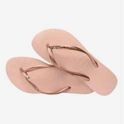 Havaianas Slim Glitter II Dames Slippers - Ballet Rose/ Golden Blush - Maat 37/38 19 Havaianas Slim Glitter II Dames Slippers - Ballet Rose/ Golden Blush - Maat 37/38 -Dames-schoenen Verkoop 550x677
