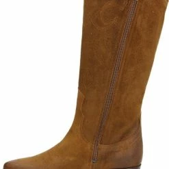 PS Poelman Dames Laars - Cognac - Maat 39 -Dames-schoenen Verkoop 550x678 1