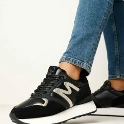 Mexx Dames Sneaker Juju Spark Zwart -Dames-schoenen Verkoop 550x687 15