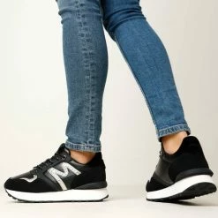 Mexx Dames Sneaker Juju Spark Zwart -Dames-schoenen Verkoop 550x687 16