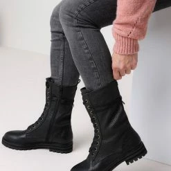 Mexx Enkellaarzen Hatty - Zwart - Dames - Boots - - Maat 39 - Laarzen - Laarzen Dames