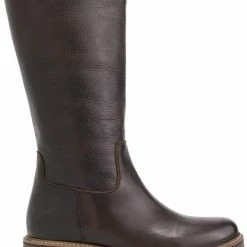 Travelin' Varde - Leren Dameslaars - Wol Gevoerd - Donkerbruin Leer - Maat 40