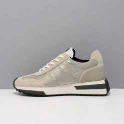 VIA VAI Posy Jen Sneakers - Beige - Maat 39 -Dames-schoenen Verkoop 550x707 4