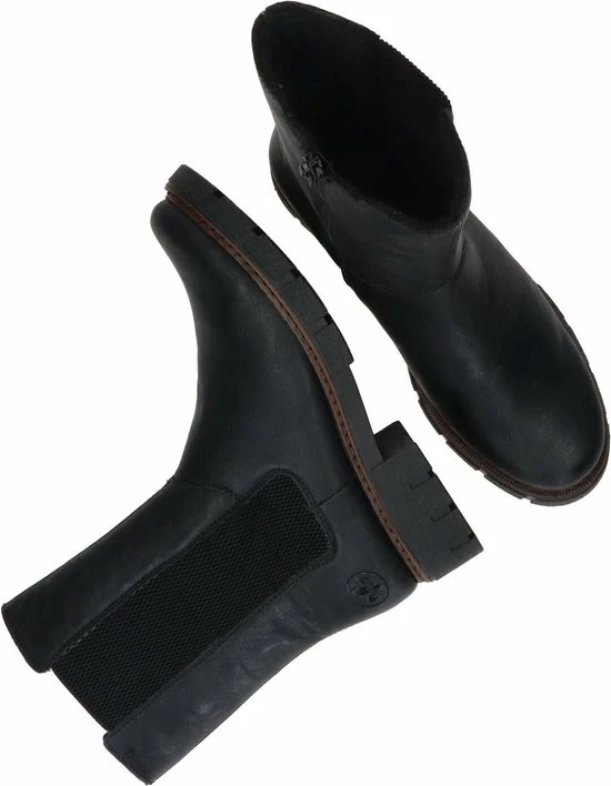 Rieker Dames Rits-& Gesloten Boot - Zwart - Maat 36 20 Rieker Dames Rits-& Gesloten Boot - Zwart - Maat 36 - Afbeelding 18