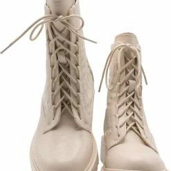 Guess Razieli Dames Boots - Cream - Maat 39 28 Guess Razieli Dames Boots - Cream - Maat 39 -Dames-schoenen Verkoop 550x719 2