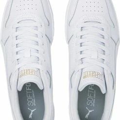 PUMA RBD Game Low Unisex Sneakers - White/TeamGold - Maat 42 -Dames-schoenen Verkoop 550x719