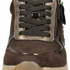 Tamaris Sneakers Bruin Synthetisch - Dames - Maat 40 -Dames-schoenen Verkoop 550x729 1