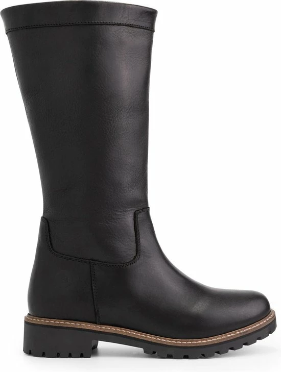 Travelin Varde - Leren Dameslaars - Wol Gevoerd - Zwart Leer - Maat 39 3 Travelin Varde - Leren Dameslaars - Wol Gevoerd - Zwart Leer - Maat 39