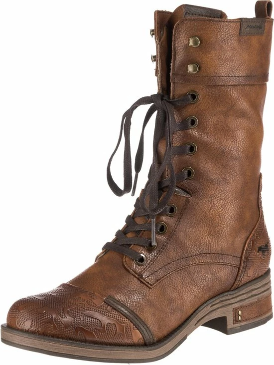 Mustang Dames Veterboot - Cognac - Maat 40 24 Mustang Dames Veterboot - Cognac - Maat 40 - Afbeelding 22