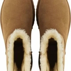 UGG Enkellaarsjes Dames / Laarzen / Damesschoenen - Suède - 1016501 - Cognac - Maat 37 -Dames-schoenen Verkoop 550x732 4