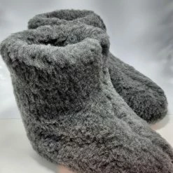 Geen Merknaam Schapenwollen Sloffen Grijs Maat 38 100% Natuurproduct Comfortabele Nieuwe Luxe Sloffen Direct Leverbaar Handgemaakt - Sheep - Wool - Shuffle - Woolen Slippers - Schoen - Pantoffels - Warmers - Slof - -Dames-schoenen Verkoop 550x733 8