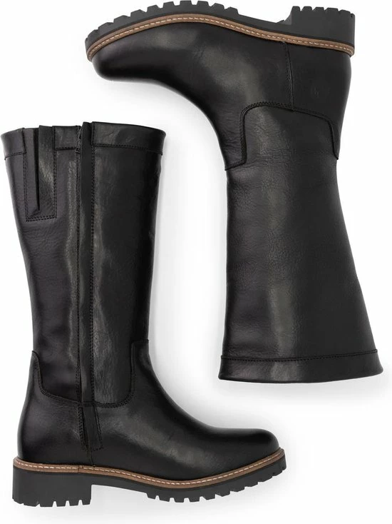 Travelin Varde - Leren Dameslaars - Wol Gevoerd - Zwart Leer - Maat 39 6 Travelin Varde - Leren Dameslaars - Wol Gevoerd - Zwart Leer - Maat 39 - Afbeelding 4