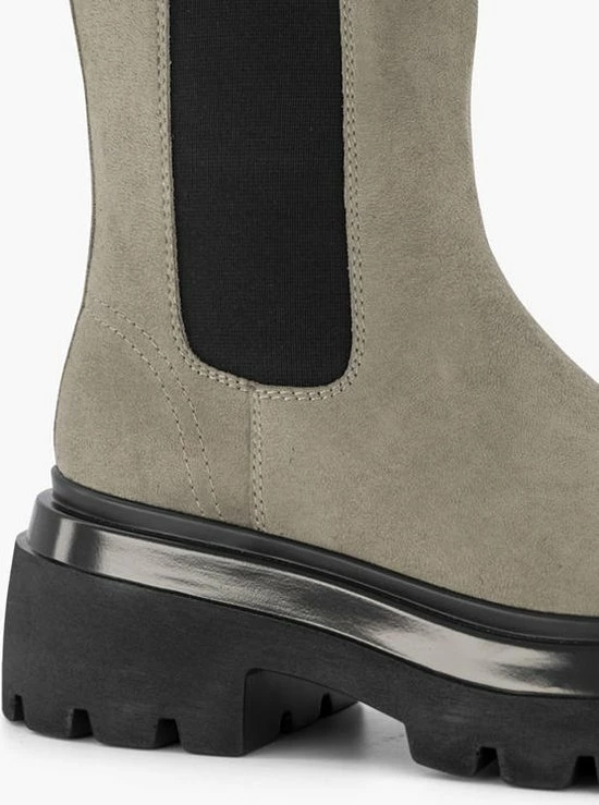 Oxmox Taupe Chelsea Boot - Maat 36 8 Oxmox Taupe Chelsea Boot - Maat 36 - Afbeelding 6
