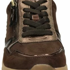 Tamaris Sneakers Bruin Synthetisch - Dames - Maat 40 -Dames-schoenen Verkoop 550x741 1